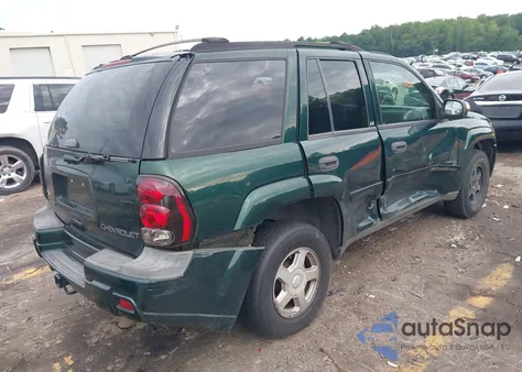 2002 Chevrolet Trailblazer Ls z USA, uszkodzony, nr VIN 1GNDS13S422238687
